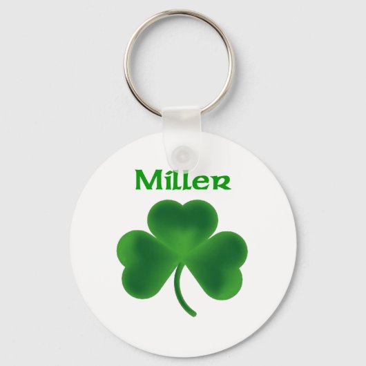 Miller Shamrock Sleutelhanger (Voorkant)