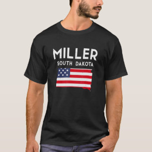 Miller South Dakota Verenigde Staten Amerika Reize T-shirt