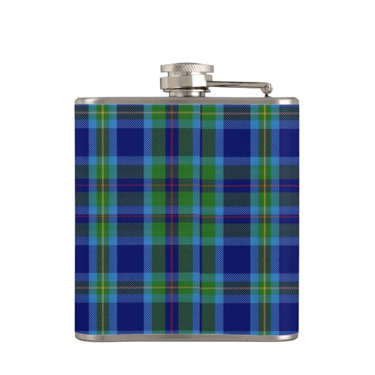 Miller Tartan Flask Heupfles (Achterkant)