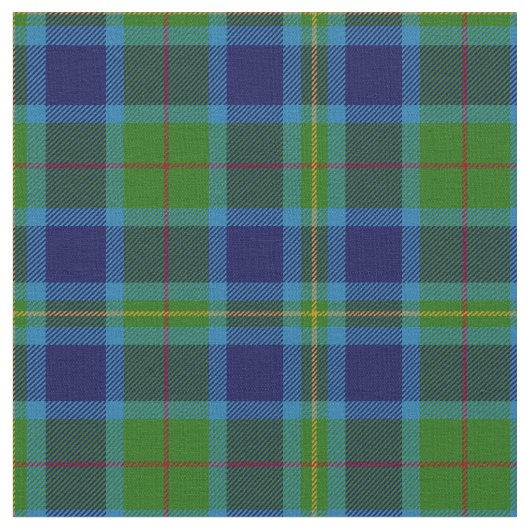 Miller Tartan Print Stof (Close Up)