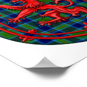 Miller Tartan Scottish Play Lion Rampant Poster (Hoek)