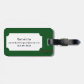 Miller: Zonnebloem Bagagelabel (Achterkant horizontaal)