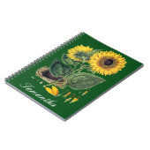 Miller: Zonnebloem Notitieboek (Linkerzijde)