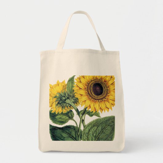 Miller: Zonnebloem Tote Bag (Voorkant)