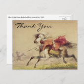 Miller's Blue Water Creek Battle Briefkaart (Voorkant / Achterkant)