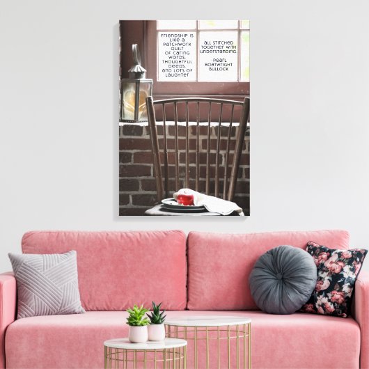 Millers Friendship-stoel Wrapped Canvas (Insitu (Woonkamer))