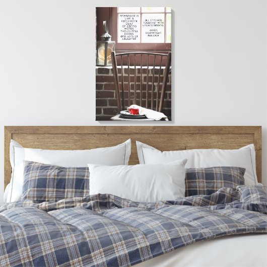 Millers Friendship-stoel Wrapped Canvas (Insitu (Slaapkamer))