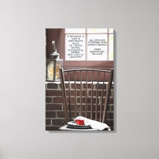 Millers Friendship-stoel Wrapped Canvas (Voorkant)