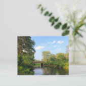 Millers rivier nabij het Dennison-meer, Massachuse Briefkaart (Staand voorkant)