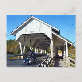 Miller's run Covered Bridge, Lyndon, Vermont Briefkaart