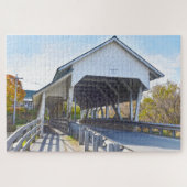 Miller's run Covered Bridge, Lyndon, Vermont Legpuzzel (Horizontaal)