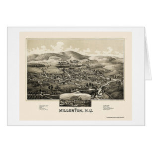 Millerton with Irondale, NY Panoramic Map - 1887