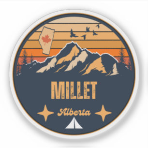 Millet, Alberta Sticker