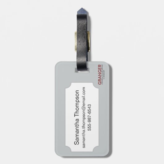 Millet Motorcycle, 1895 Bagagelabel (Achterkant verticaal)