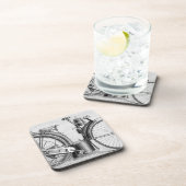 Millet Motorcycle, 1895 Bier Onderzetter (Rechterzijde)