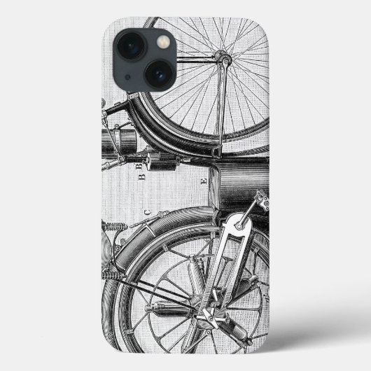 Millet Motorcycle, 1895 Case-Mate iPhone Case (Achterkant)