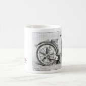 Millet Motorcycle, 1895 Koffiemok (Center)