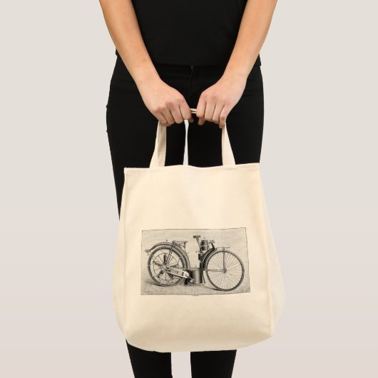 Millet Motorcycle, 1895 Tote Bag (Voorkant (product))
