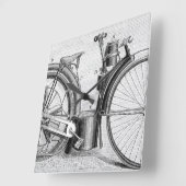 Millet Motorcycle, 1895 Vierkante Klok (Hoek)