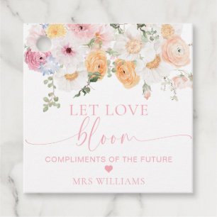 Millie Bloemige Laat Liefde Bloeien Favoriet Bedankjes Labels