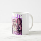 Millie Bobby Brown Aesthetic Collage Mug Koffiemok (Voorkant rechts)