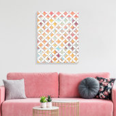 Millie Bright Verpakt Canvas 16" x 25" Afdruk (Insitu (Woonkamer))
