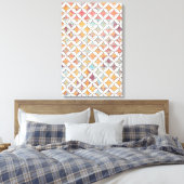 Millie Bright Verpakt Canvas 16" x 25" Afdruk (Insitu (Slaapkamer))