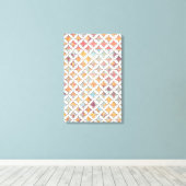 Millie Bright Verpakt Canvas 16" x 25" Afdruk (Insitu (Houten vloer))