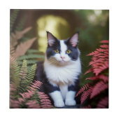 Millie de Ragdoll kat, Tegeltje (Voorkant)