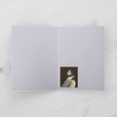 Millie de zwarte cichoreikaart kaart (Binnen)