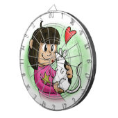 Millie en Cupcake Dartbord (Voorkant Rechts)