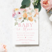 Millie Floral Baby in Bloom Baby shower Kaart