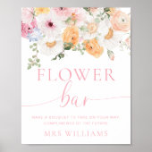Millie Floral Bloem Bar Teken Poster (Voorkant)