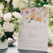 Millie Floral Boeket Bar Teken Poster