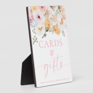 Millie Floral Kaarten en cadeaubordje Fotoplaat