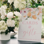 Millie Floral Kaarten en cadeaubordje Poster