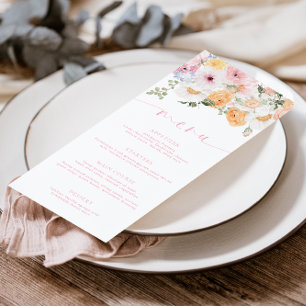 Millie Floral lang menu & dank u