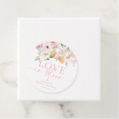 Millie Floral Liefde In Bloom Vrijgezellenfeest Bedankjes Labels (In situ)