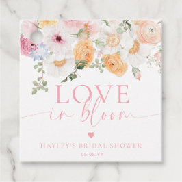 Millie Floral Love In Bloom Bruiloftsfeest Bedankjes Labels