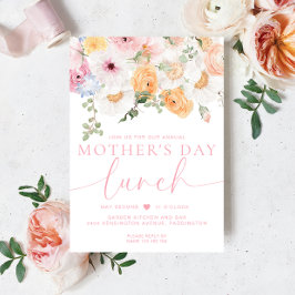 Millie Floral Moederdag Lunch Kaart