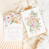 Millie Floral Moederdag Lunch Kaart