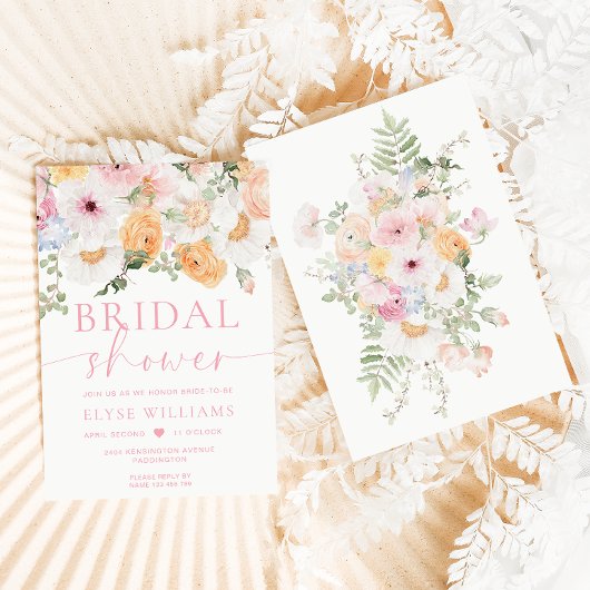 Millie Floral Vrijgezellenfeest Kaart