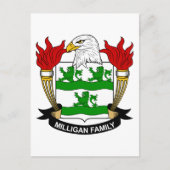 Milligan wapenstilstand / familieklek briefkaart (Voorkant)