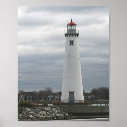 Milliken State Harbor Lighthouse Poster (Voorkant)