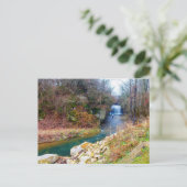 Millikin Falls, Columbus, Ohio Briefkaart (Staand voorkant)