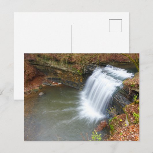 Millikin-Herfsten, Quarry Trails Metro Park, Colum Briefkaart (Voorkant / Achterkant)