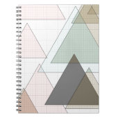 Millimeterpapier Dreiecke graph paper Notitieboek (Voorkant)