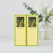 Million Bells  Bladwijzer Briefkaart (Staand voorkant)