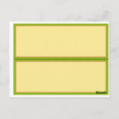 Million Bells  Bladwijzer Briefkaart (Achterkant)