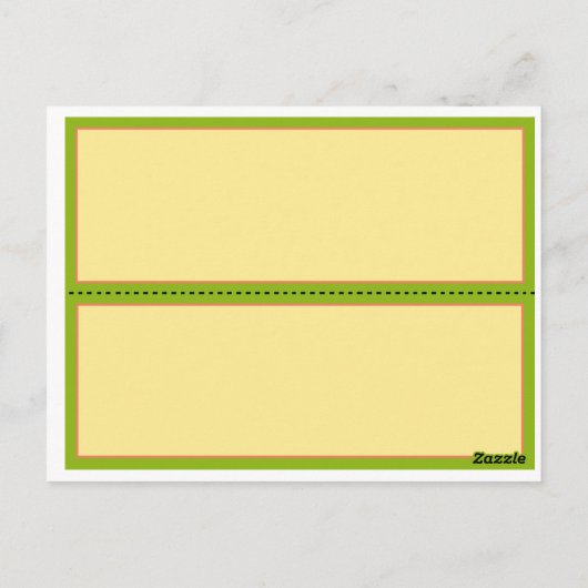 Million Bells  Bladwijzer Briefkaart (Achterkant)